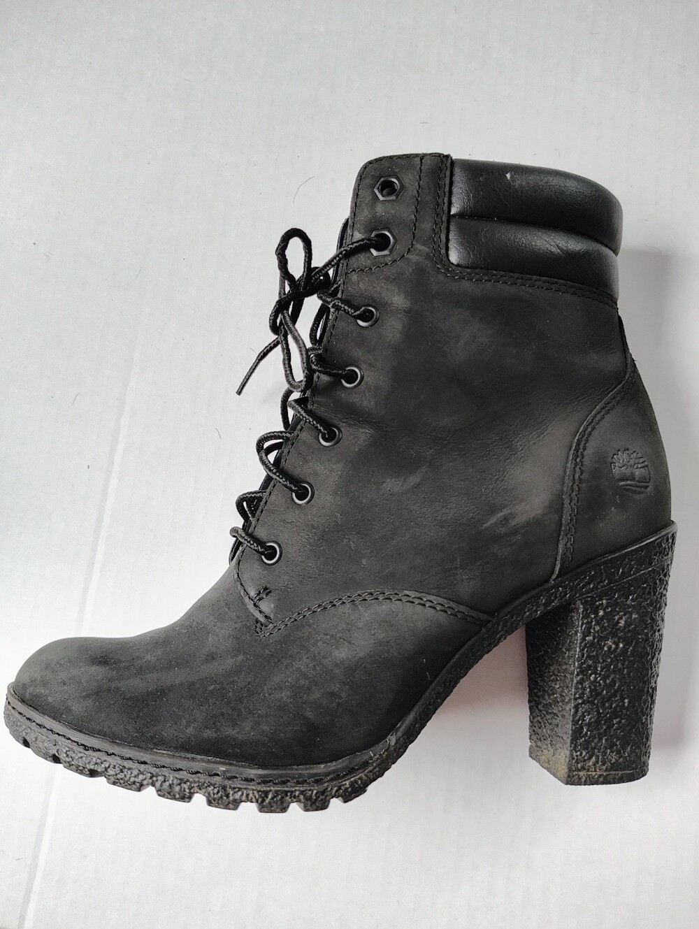 Timberland Tillston Lace-up Heeled Women's Boots Sz 6.5